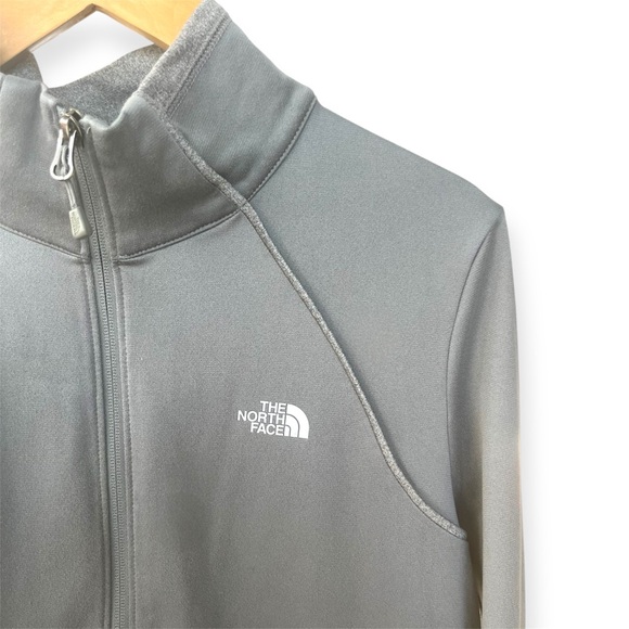 The North Face Charcoal Full-Zip Fleece Jacket - Picture 2 of 7
